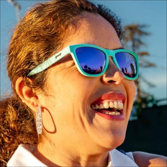 Polarized Running Sunglasses with No Slip No Bounce Frame main image 4